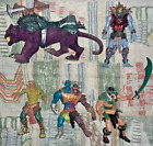 Lot Figura Masters 200X Motu 2002 Evil Skeletor,Kinghiss,Panthor,Twobad,Triklops