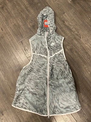 NIKE WOMEN'S TECH HYPERFUSE VEST muti color M Medium NWT Med Sheer Transparent - Image 1 of 4