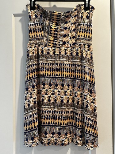 UNDERCOVER Abito da donna VOLCOM KEEPIN ON senza spalline tasche nascoste medio nuovo con etichette