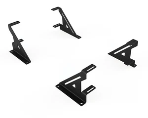 Car Audio Amplifier Dual Amp Mounting Rack For 2 Amps - Picture 1 of 1