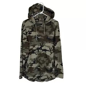 Suéter Pacsun Camuflaje Exterior Camuflaje Camuflaje Sudadera con Camuflaje Bolsillo Verde Talla L - Imagen 1 de 14