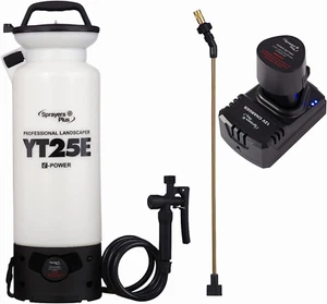 Sprayers Plus YT25E Batteriesprüher 12V Lithium Messing Stab 2 Gallonen 7,5L - Bild 1 von 11