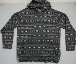 Rip Curl Hoodie Sweater Mens 2XL Gray Sweatshirt Pullover  Button Front - Picture 1 of 10