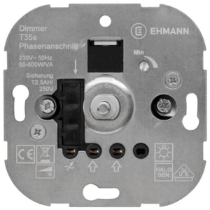 Dimmereinsatz Druck / Wechsel, 60 - 600W, Ehmann  - Bild 1 von 1