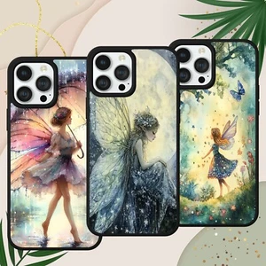 FUNDA DE TELÉFONO DE HADAS PARA IPHONE SAMSUNG GOOGLE PIXEL ALAS DE HADAS IMPRESIÓN - Imagen 1 de 8