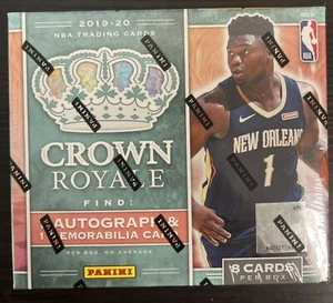 2019/20 Panini Crown Royale Basketball Hobby Box - Picture 1 of 2