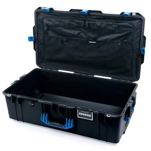 Black & Blue Pelican 1615 Air case with combo lid pouch. - Picture 1 of 4