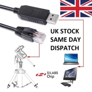 Skywatcher HEQ5 Pro EQ5 Pro EQ6R AZ-EQ6 GT Mount to PC EQMOD EQDir USB Cable - Picture 1 of 2