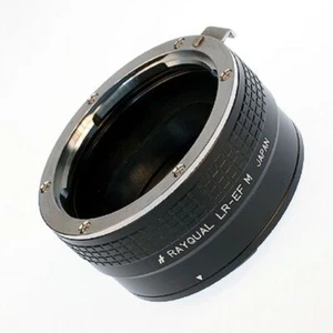 Rayqual Objektivanschlussadapter für Leica R Objektiv auf Canon EF-M-Mount Made in Japan - Bild 1 von 1