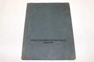Betriebsanleitung - Spitzenlose Rundschleifmaschine - NOMOCO GmbH - M 100 - Bild 1 von 3