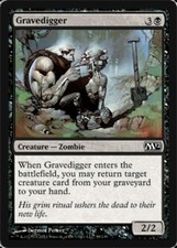 4x Gravedigger ~ Near Mint Magic 2012 M12 MTG Magic x4 4 UltimateMTG Playset Bla