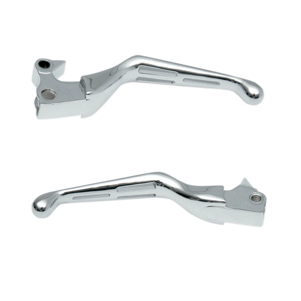 铬开槽宽刀片杆适用于 2004 - 2013 Harley-Davidson Sportster 型号 — 第 1/1 张图片