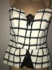 Piper Lane Designer Stunning Well Made Thick Bustier Top- Size 10, Must See