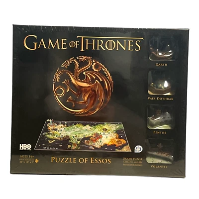 ame of Thrones 3D Puzzle of Essos Map | Collector’s Edition HBO Licensed - Image 1 of 4
