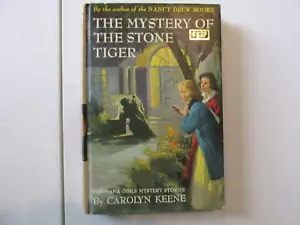 Vintage Dana Girls #25, Mystery of the Stone Tiger Carolyn Keene 1963 - Picture 1 of 10