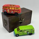 Matchbox Mattel 1998 Peanuts VW Transporter Bus Scale 1:58 Ford Panel Van