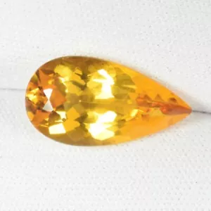 6,98 ct GLÄNZEND BESTE GRADE GOLDGELB NATUR BERYLL - AQUAMARIN siehe Vdo FA - Bild 1 von 3