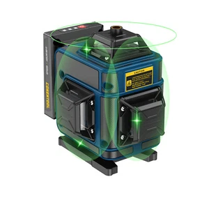 16 Line Laser Level 360° 4D Kreuzlinienlaser Selbstnivellierend Grad Wasserwaage - Bild 1 von 13