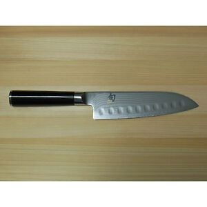 New Shun Classic Hollow Ground 7" Santoku Knife DM0718 DM 0718 Kochmesser Chef
