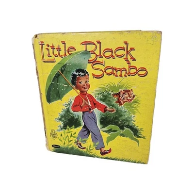 Little Black Sambo 1953 Vintage Whitman Tell-A-Tale Gladys Turley Michell - Image 1 of 4