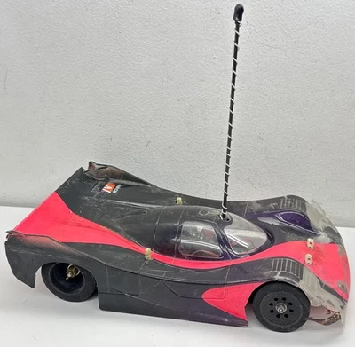 Vintage 90’s NOVAK Racing Team Losi Super Insane Brushed RC Sports Car Pink READ - Image 1 of 4