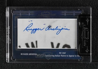 2011 Signa Cuts Cut Auto Bronx Edition Silver 1/25 Rugger Ardizoia - Image 1 of 3