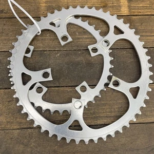 Sugino GT Chainring Set 52/39T 110 BCD 5-Bolt Road Bike Double Silver Japan - Picture 1 of 11