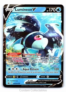 Lumineon V SWSH250 - SWSH Black Star Promo - Pokemon Card - Near Mint - Picture 1 of 2