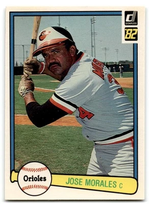 1982 Donruss Jose Morales Baltimore Orioles #203 - Image 1 of 2