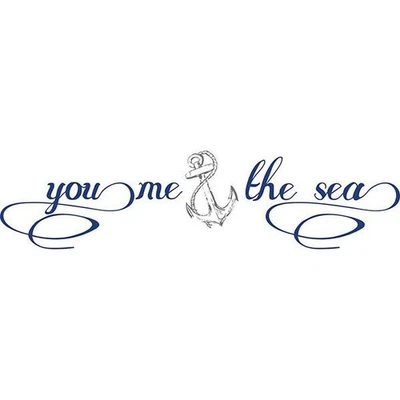 Аппликации You Me and The Sea Wall Pops Peel & Stick DWPQ2168 - Изображение 1 из 3