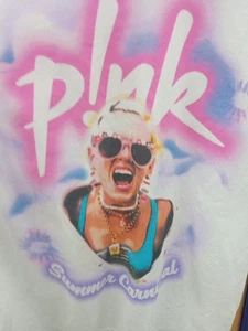 Pink 2023 Sumner Tour T-Shirt Damen Large 2023 Sommer Karneval Neu - Bild 1 von 7