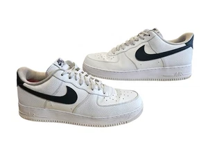 Nike Air Force 1 Low White/Black Pebbled Leather (CT2302 100) Mens Sz 16 - Picture 1 of 10