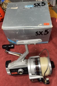 Carrete de pesca giratorio Ryobi SX-5 de colección hecho en Japón convertible derecha/izquierda  - Imagen 1 de 11