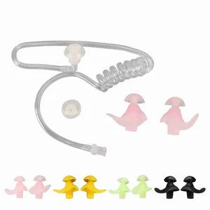 Acoustic Coil Tube Universal Replacement Acoustic Tube With Silicone Earplug SAL - Zdjęcie 1 z 34