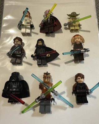 Lote de minifiguras LEGO Star Wars, JEDI E FIGURAS RARAS - Imagem 1 de 2