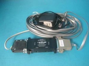 BLACK BOX SP340A-R3 INTERFACE POWERED OPTICAL ISOLATOR RS-232-RS-232 W/ ADAPTERS - Afbeelding 1 van 17