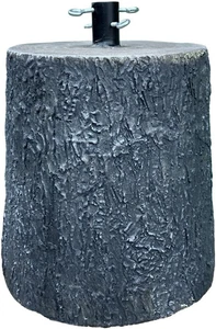 Base Supporto per Albero Di Natale Da 180 a 240Cm - Effetto Tronco Realistico, B - Foto 1 di 7