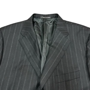 Corneliani Sport Mantel Blazer Herren 44R US 54 Italy Wolle Kaschmir Super 150s Schwarz - Bild 1 von 12