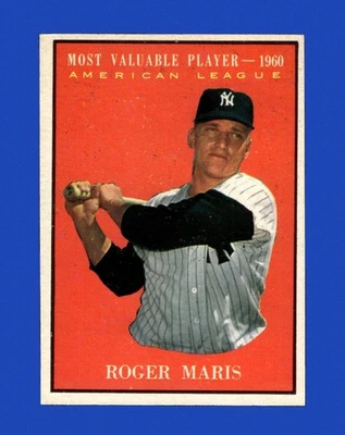 1961 Topps Set-Break #478 Roger Maris Jugador Más Valioso Ex Como Nuevo *GMCARDS* Foto 1 de 2