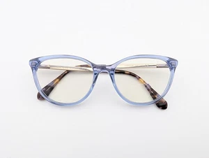 Kate Spade Eyeglasses, Frames Only, Kimberlee PJP, 52-17-140, Clear Blue/Gold - Picture 1 of 20
