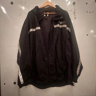 Fedex Stan Herman VF Imagewear Reflective Rain Coat Windbreaker XXL Good Used - Image 1 of 4