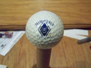 DIAMOND RUN GOLF CLUB LOGO GOLF BALL SLAZENGER - Picture 1 of 1