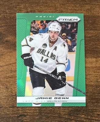 2013-14 Panini Prizm Green Prizm Jamie Benn #135 Dallas Stars Rare - Image 1 of 2