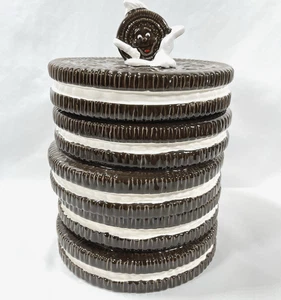 Tarro de galletas OREO apilado con tapa Nabisco Classics Collection - Imagen 1 de 13
