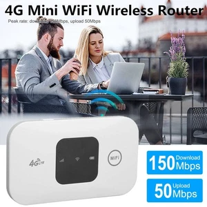 4G LTE Modem Router Mit SIM Kartensteckplatz 150 Mbit/s WLAN 4G Router Tragbarer - Bild 1 von 9