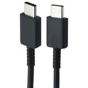 Samsung (3 A / 1,8 m) USB-C auf USB-C Ladekabel - Schwarz (EP-DX310) - Bild 1 von 3