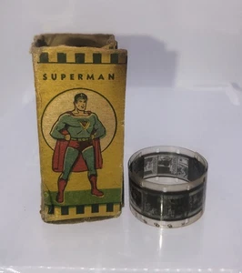 Vintage Superman Film Strip Serie #4 mit Original Display Box 1940’s - Bild 1 von 11