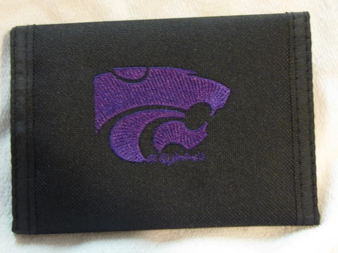 KANSAS STATE WILDCATS EMBROIDERED WALLET Cover