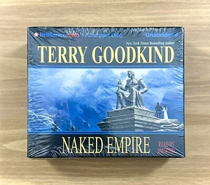 Audiobook ~ Naked Empire ~ Terry Goodkind ~ 19 Discs ~ 23 Hrs. ~ 2003 ~ !🆕! - Picture 1 of 6