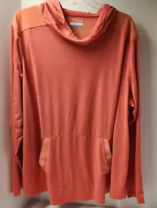 Champion Orange Long Sleeve Hooded Pullover - Women 3X - Picture 1 of 6